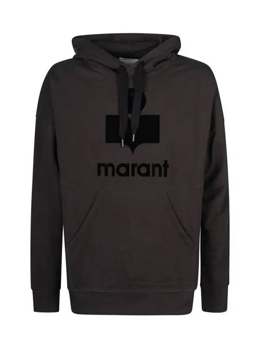 Miley Logo Hoodie Faded Black - ISABEL MARANT - BALAAN 2