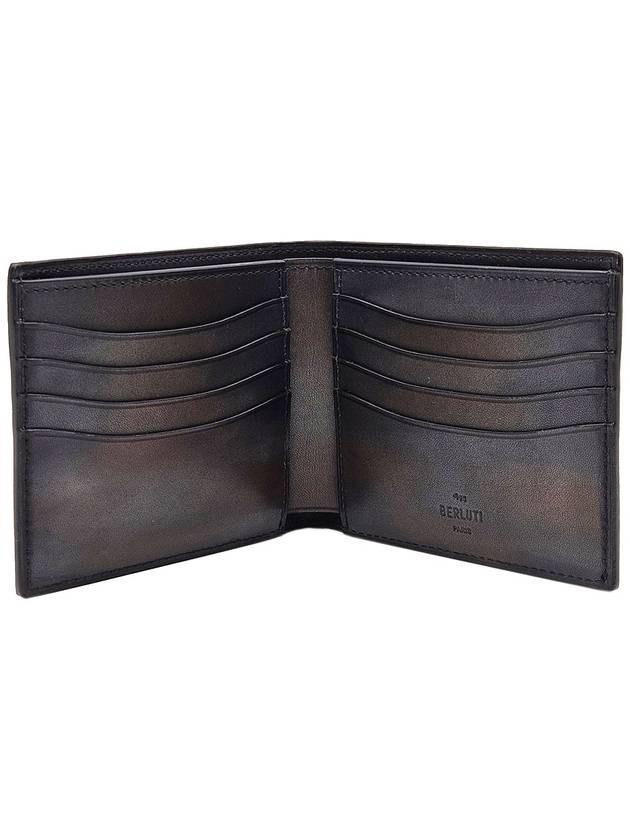 Berluti Nero Grigio Macore Scritto leather wallet - BERLUTI - BALAAN 8