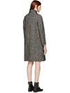 15FW Houndstooth Wool Coat 402944 Y144J 9166 - SAINT LAURENT - BALAAN 4