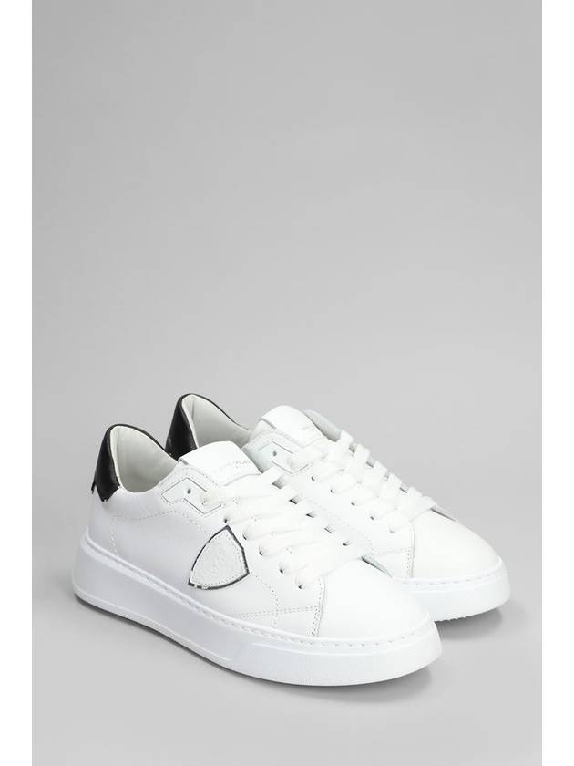 Temple Low Top Sneakers White - PHILIPPE MODEL - BALAAN 3