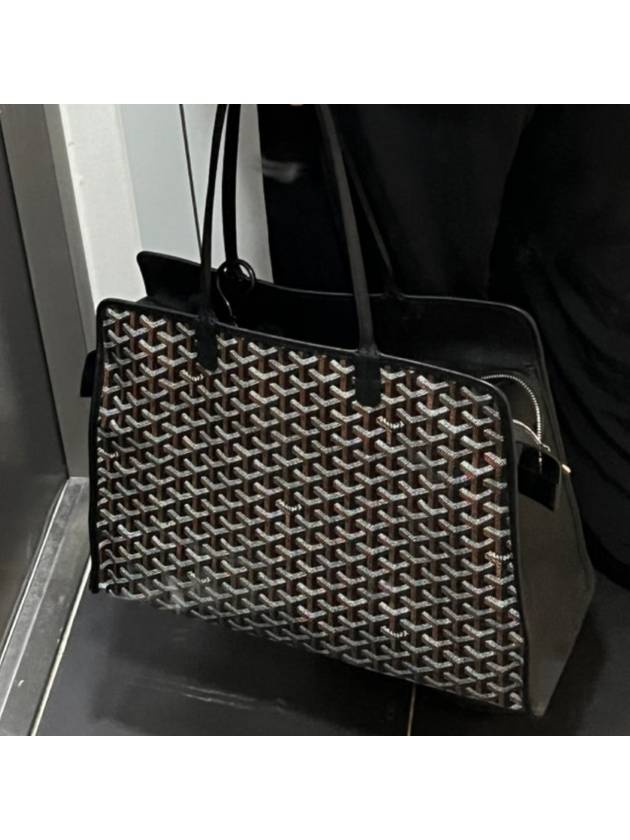 Hardy PM leather tote bag black - GOYARD - BALAAN 2