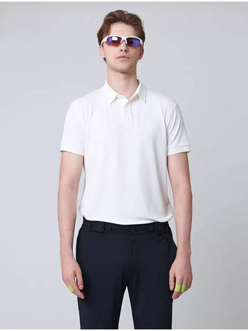 AM41TH01 Polo Shirt Top_White - ATHPLATFORM - BALAAN 1