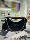 Re-Edition 2005 Re-Nylon Shoulder Bag Black - PRADA - BALAAN 2