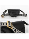 Mini Gate Dual Soft Calfskin Cross Bag Black - LOEWE - BALAAN 7