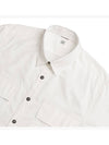 Cotton Rip-Stop Short Sleeve Shirt White - CP COMPANY - BALAAN 4