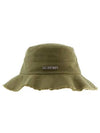 Le Bob Artichaut Cotton Bucket Hat Khaki - JACQUEMUS - BALAAN 3