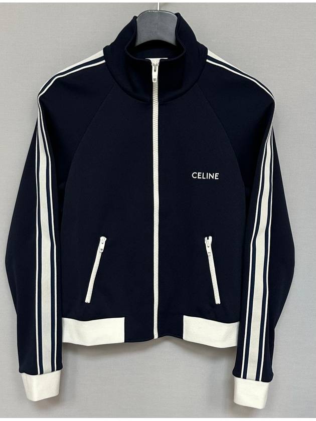 Logo Crop Track Jacket 77 - CELINE - BALAAN 1