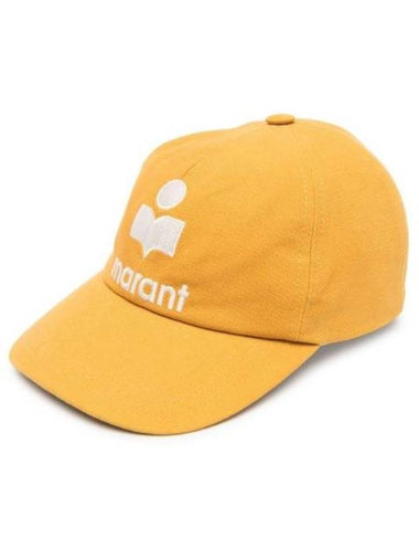 Tyron Embroidered Logo Ball Cap Yellow - ISABEL MARANT - BALAAN 1