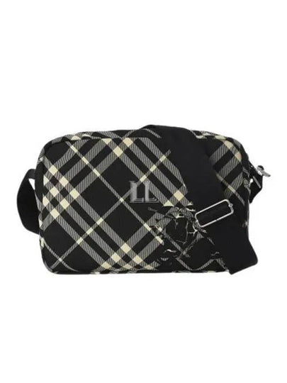 EDK Applique Check Cross Bag Black - BURBERRY - BALAAN 2