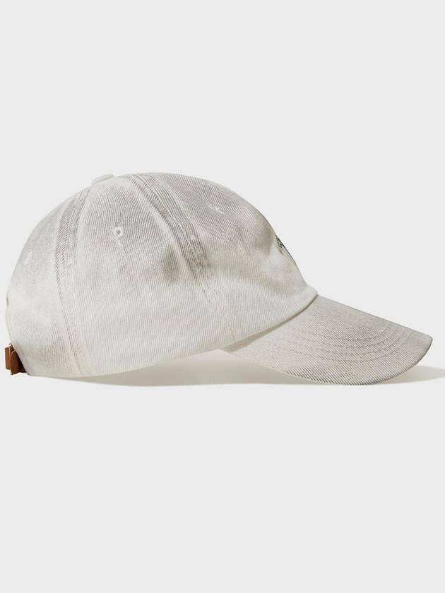 Dirty Washing Wappen Ball Cap Ivory - FFEFF STUDIO - BALAAN 7