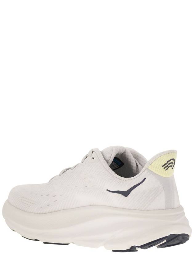 Clifton 9 Low Top Sneakers Grey White - HOKA ONE ONE - BALAAN 4