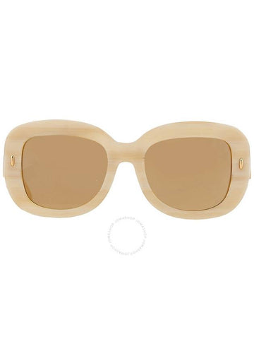 Tory Burch Solid Brown Irregular Ladies Sunglasses TY7170U 189073 51 - TORY BURCH - BALAAN 1