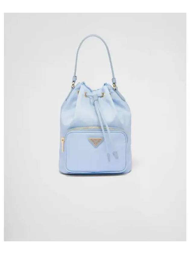 Duet Re-Nylon Bucket Bag Light Blue - PRADA - BALAAN 2