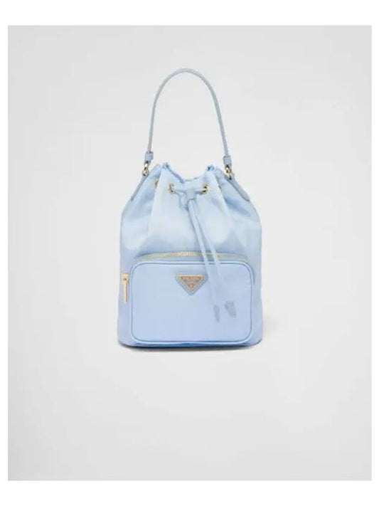 Duet Re-Nylon Bucket Bag Light Blue - PRADA - BALAAN 2