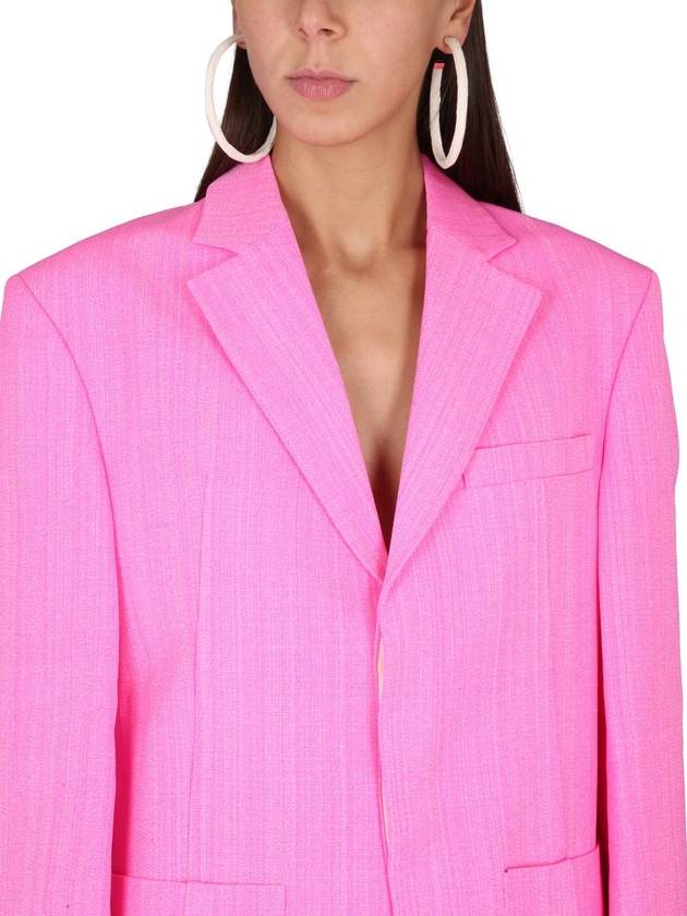 Women's La Vest d'Homme Square Jacket Pink - JACQUEMUS - BALAAN 5