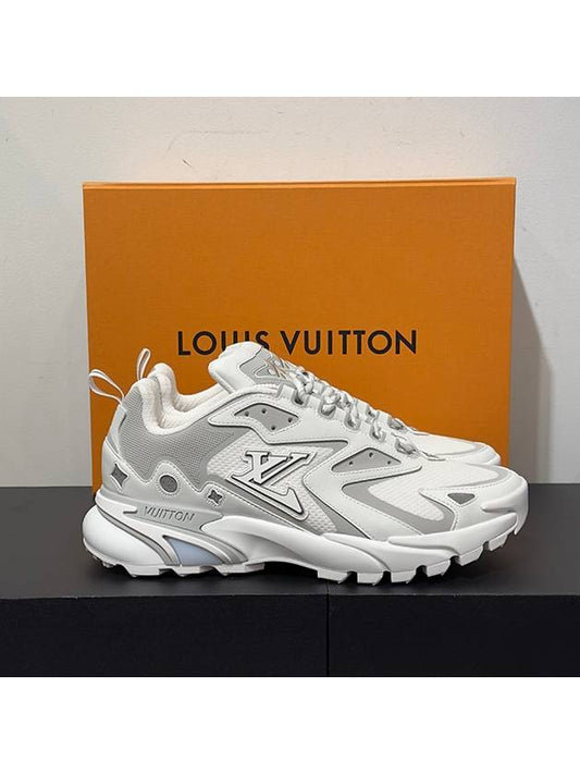 Runner Tatic Sneakers White Gray - LOUIS VUITTON - BALAAN 2