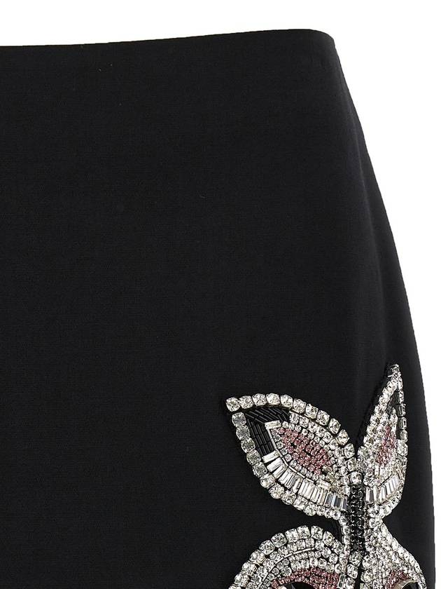 Area 'Embroidered Butterfly Mini' Skirt - AREA - BALAAN 3