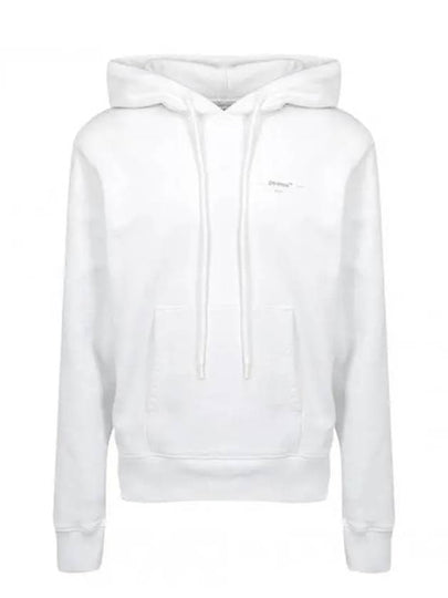 Arrow Logo Pocket Hoodie White - OFF WHITE - BALAAN 2