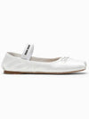 Satin Ballerinas White - MIU MIU - BALAAN 6