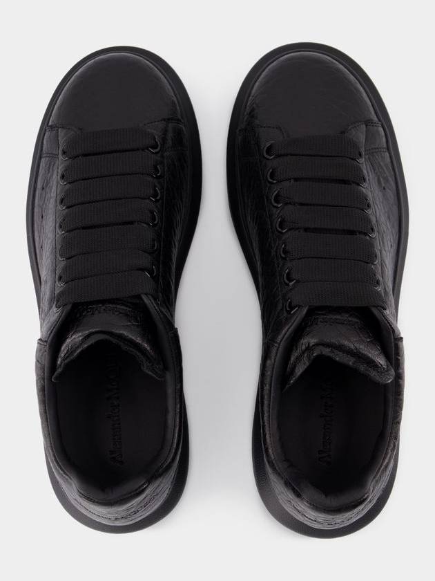 Oversized Sneakers - Alexander McQueen - Leather - Black - ALEXANDER MCQUEEN - BALAAN 4