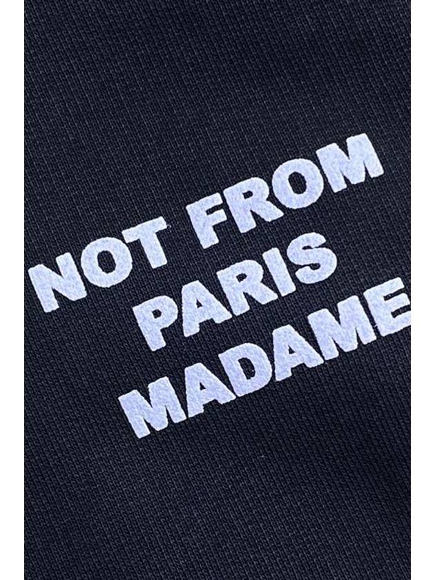 Drold Monsieur NFPM Printing Hood Navy HO101 NYNAVY - DROLE DE MONSIEUR - BALAAN 4