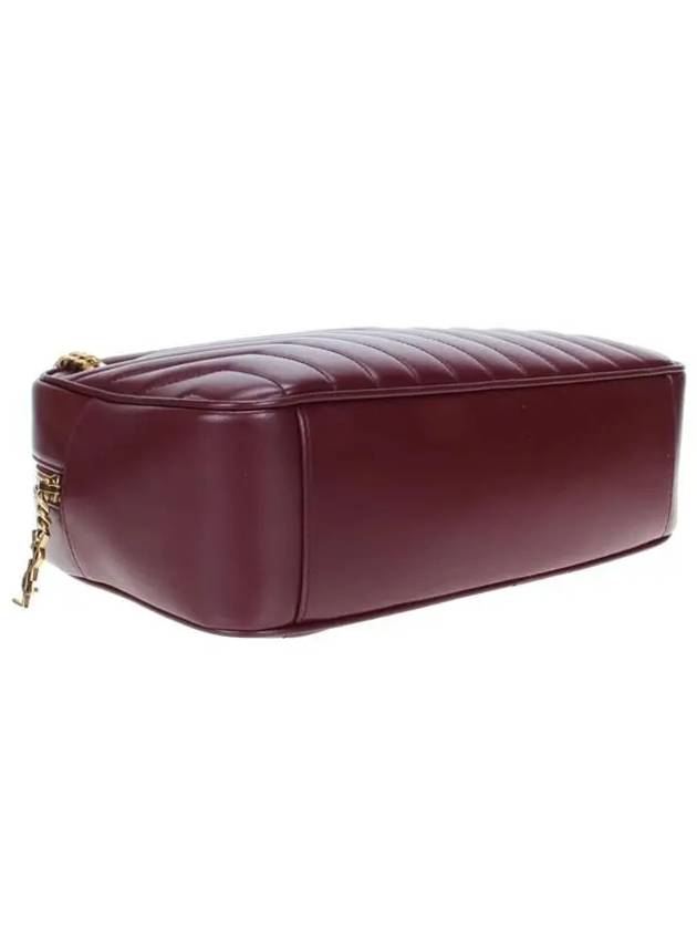 Joan Camera Shoulder Bag Burgundy - SAINT LAURENT - BALAAN 6