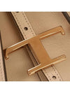 T Timeless Leather Shopping Mini Tote Bag Beige - TOD'S - BALAAN 6