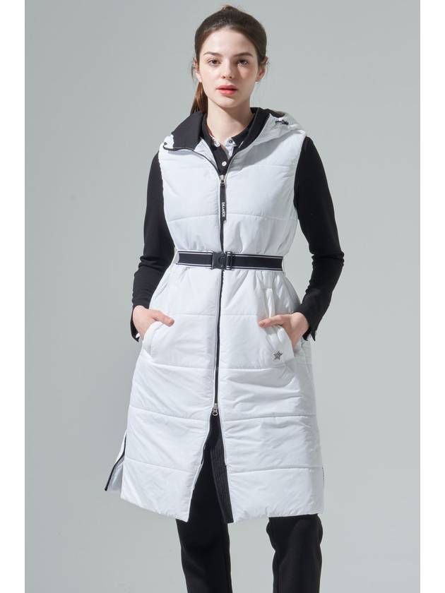 Long padded vestWH - BLUDOT - BALAAN 1