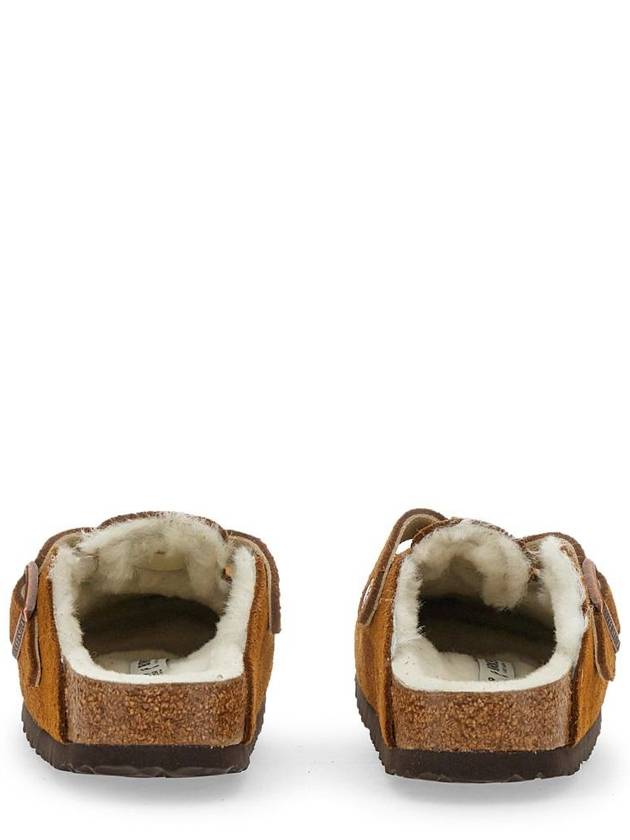 Boston Fur Shearling Mule Mink - BIRKENSTOCK - BALAAN 6