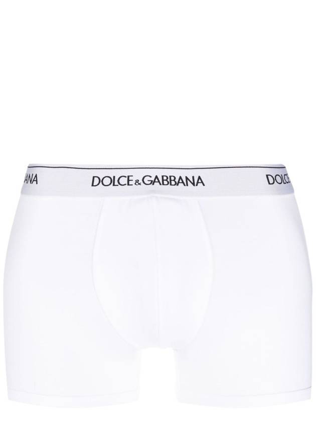 2PACK Boxer Briefs White - DOLCE&GABBANA - BALAAN 3