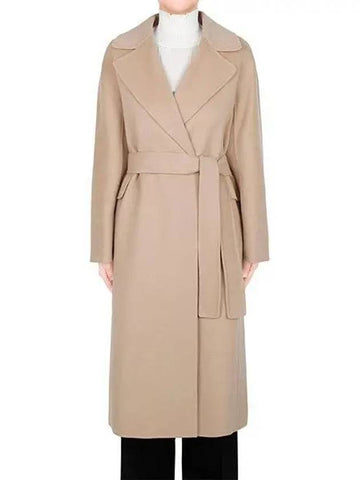 Honey Zenith wool long coat 097 270204 1105747 - MAX MARA - BALAAN 1