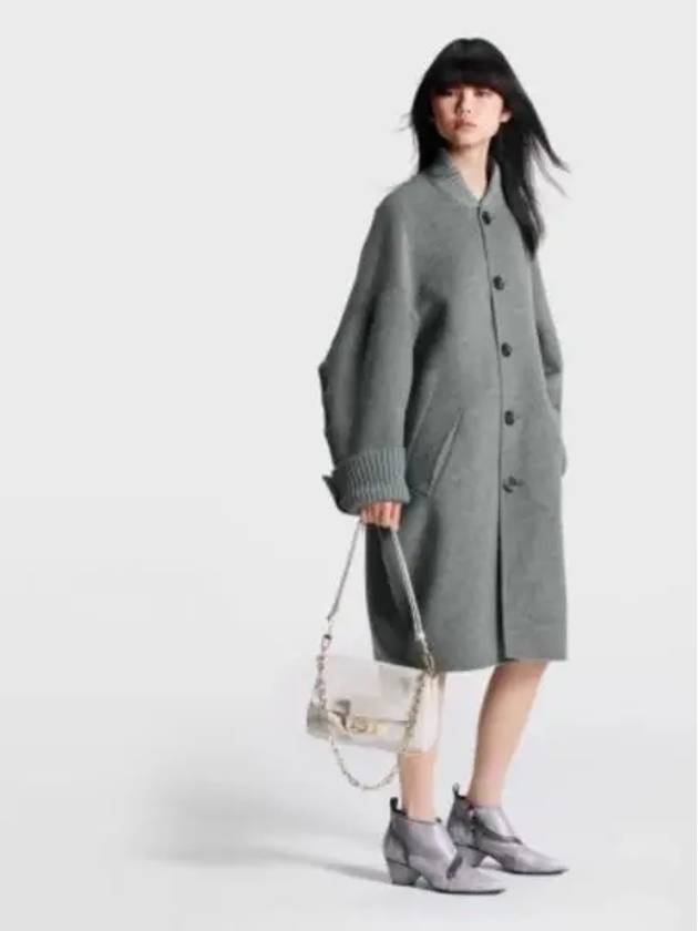 Slouchy long bomber coat 1AFSKM - LOUIS VUITTON - BALAAN 1