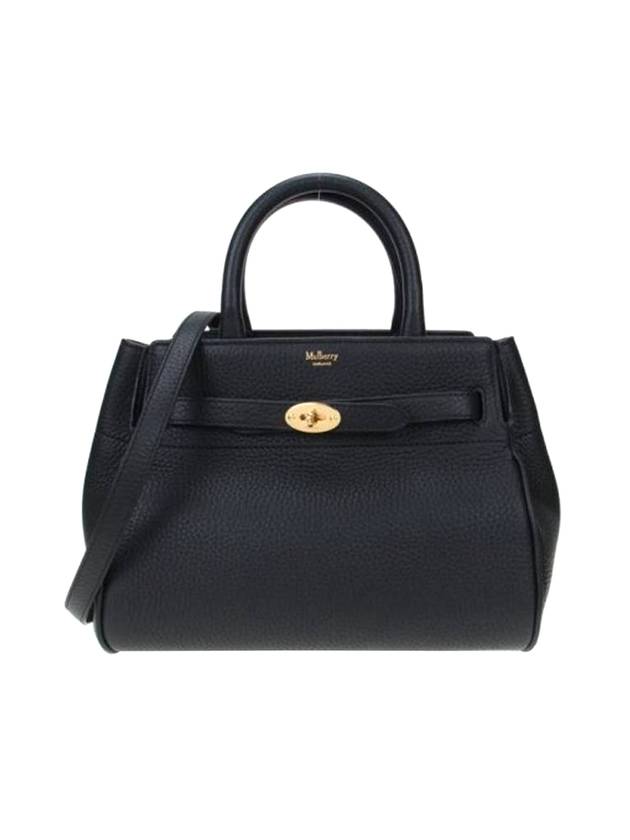 Small Belted Bayswater Tote Bag Black - MULBERRY - BALAAN 1