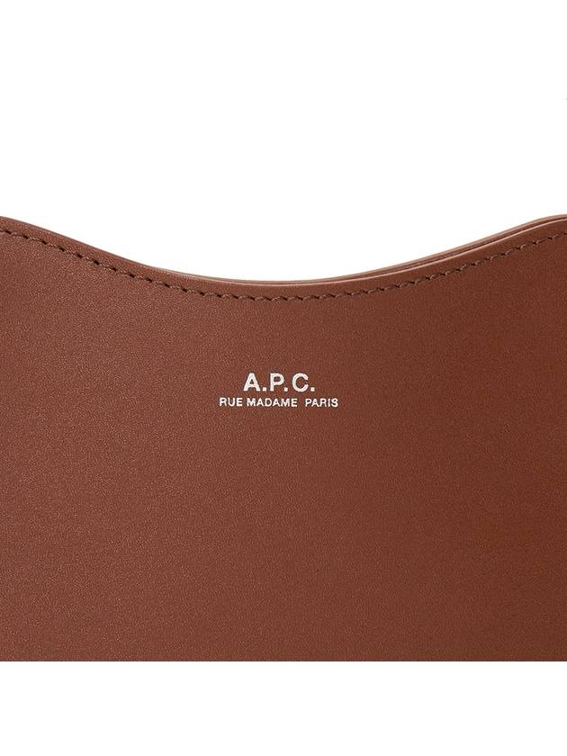 Jamie Neck Pouch Mini Bag Brown - A.P.C. - BALAAN 9