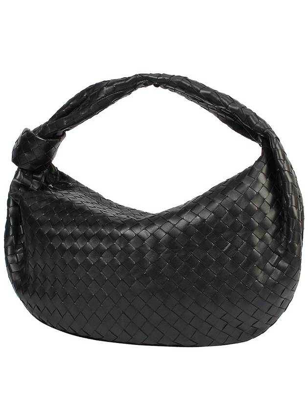 Jodie Intreciato Tote Bag Black - BOTTEGA VENETA - BALAAN 2