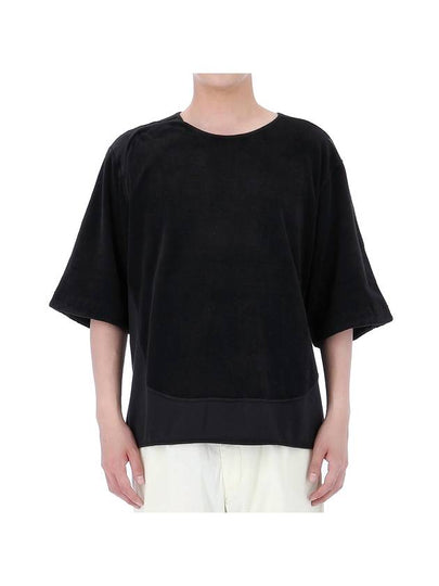 Shadow Project Cotton Short Sleeve T-Shirt Black - STONE ISLAND - BALAAN 2