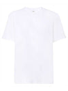 Heart Logo Cotton Short Sleeve T-Shirt White - AMI - BALAAN 1