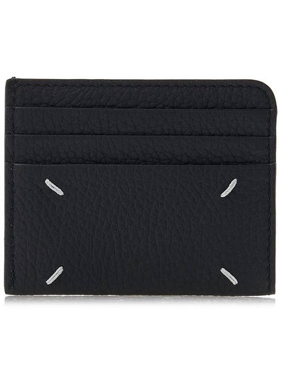 Four Stitch Card Wallet Black - MAISON MARGIELA - BALAAN 2