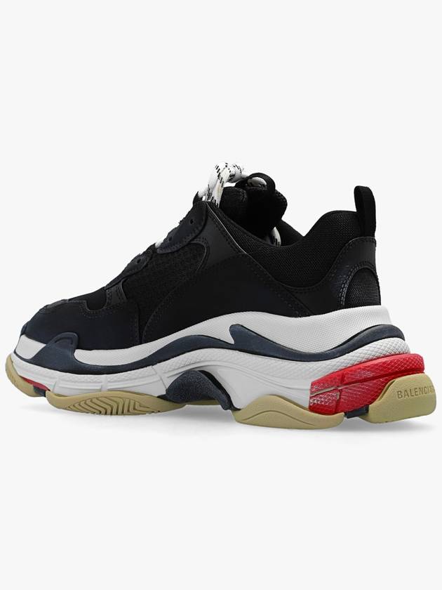 Triple S Low Top Sneakers Black - BALENCIAGA - BALAAN 6