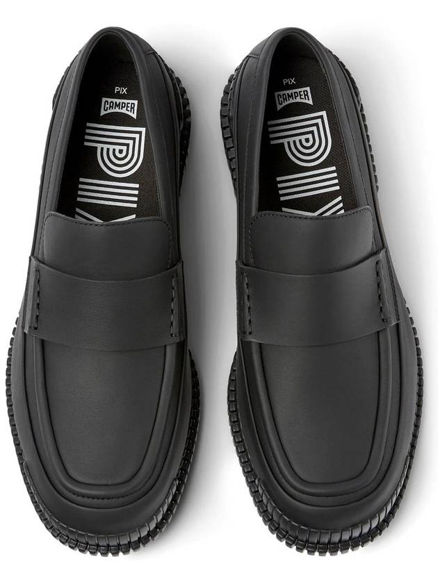 Pix Leather Loafers Black - CAMPER - BALAAN 3