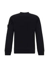 Wappen Patch Garment Dyed Sweatshirt Black - STONE ISLAND - BALAAN 3