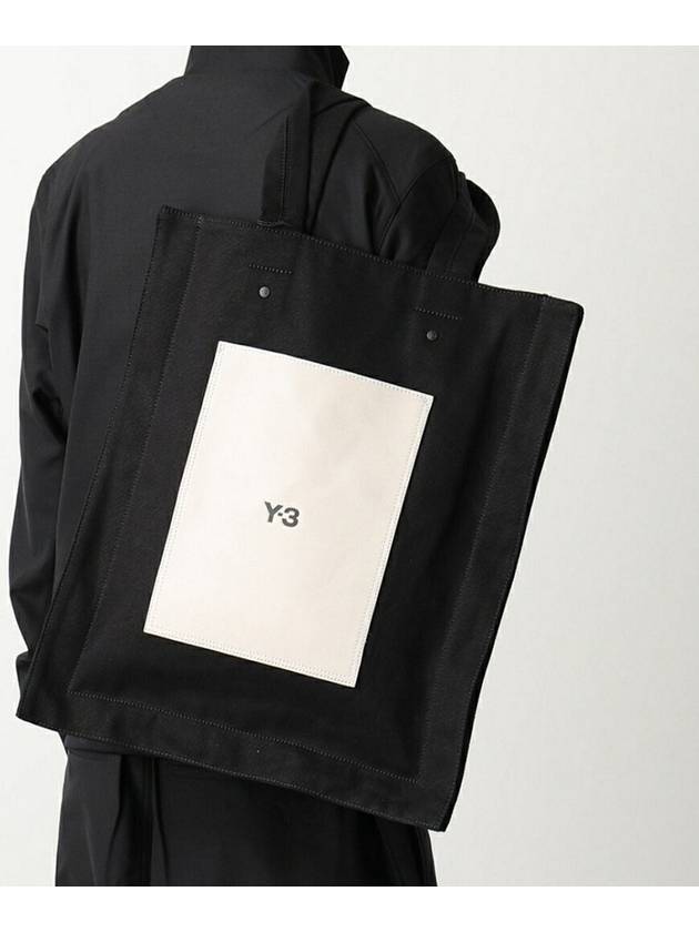 Men s Y3 Adidas Lux Tote Bag Black IN5161 - Y-3 - BALAAN 5