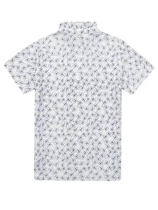 Season Pattern Wire Arie Short Sleeve T-Shirt 9500LAWMWHITE - BLACK&WHITE - BALAAN 2