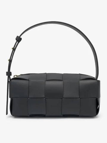 Small brick cassette shoulder bag black 729166VMAY18425 - BOTTEGA VENETA - BALAAN 1