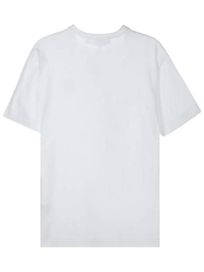 Men s Heart Logo T Shirt AZ P1T288 051 WHITE - COMME DES GARCONS - BALAAN 2