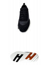 Bouncing Parachute Fabric Low Top Sneakers Noir - HERMES - BALAAN 6