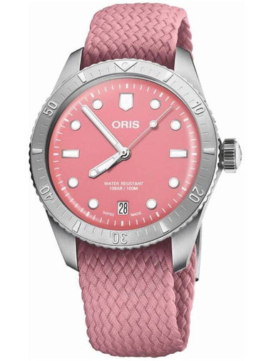 Oris Oris Divers Sixty-Five Automatic Pink Dial Unisex Watch 01 733 7771 4058-07 3 19 04S - ORIS - BALAAN 1