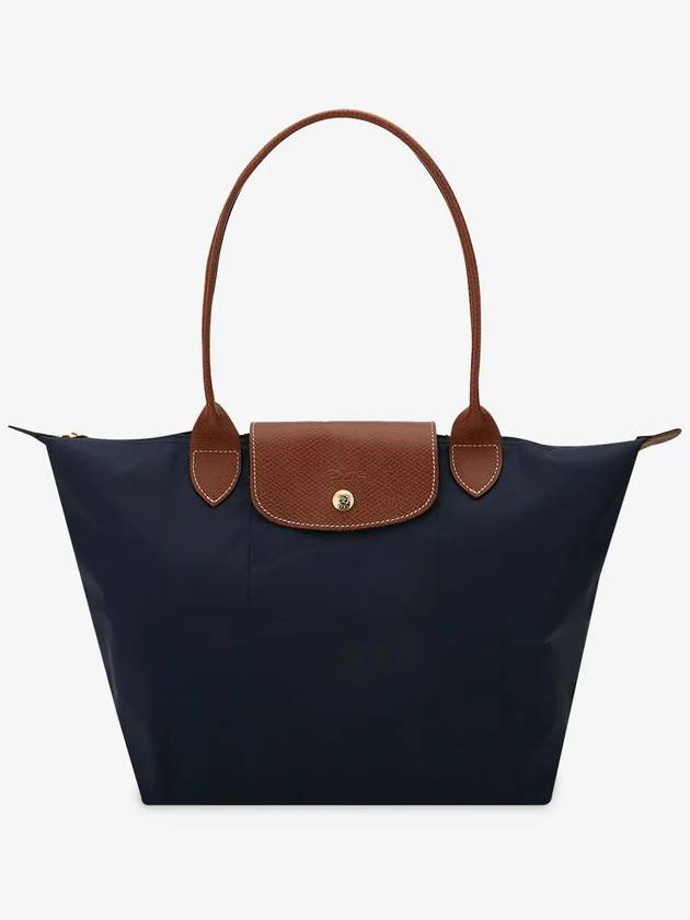 Le Pliage Original Medium Tote Bag Navy - LONGCHAMP - BALAAN 3