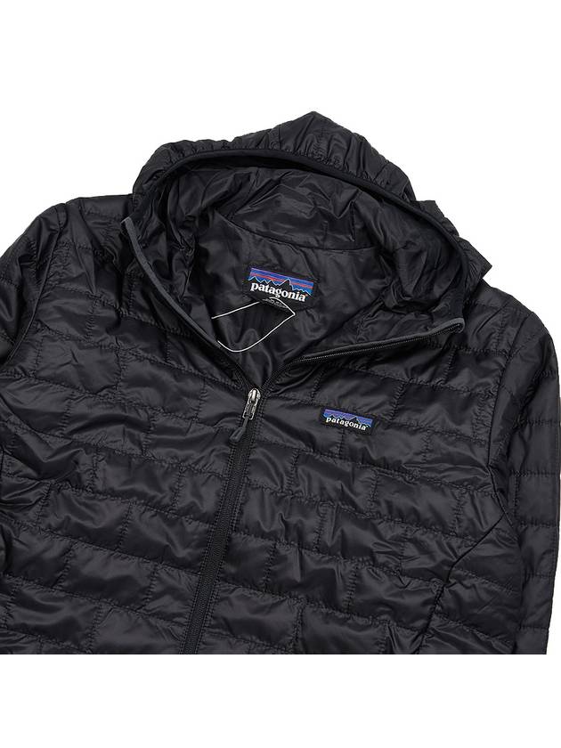 Men's Nano Puff Insulated Hooded Padding Black - PATAGONIA - BALAAN 9