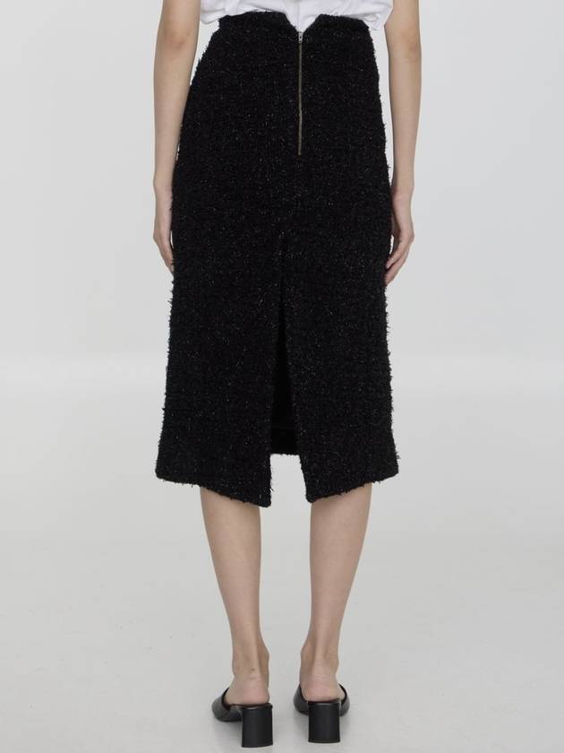 Tweed midi skirt - BALENCIAGA - BALAAN 4